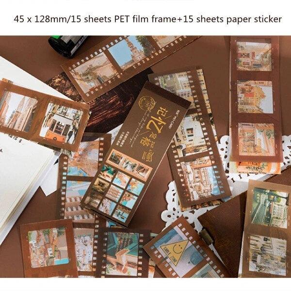 Daylight Film Series Golden Sticker Book - Journal Carnival