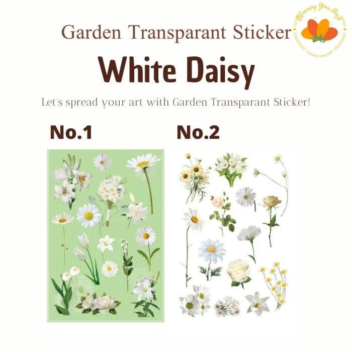 Garden Transparent Stickers - Journal Carnival