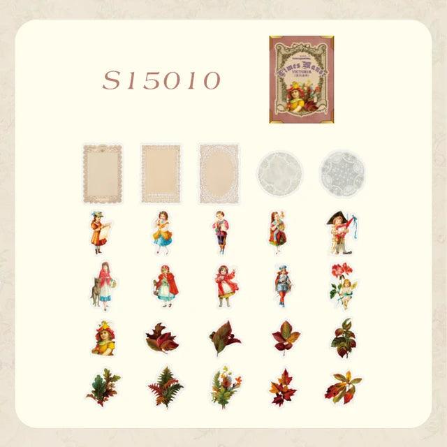 Victorian Style Stickers - Journal Carnival