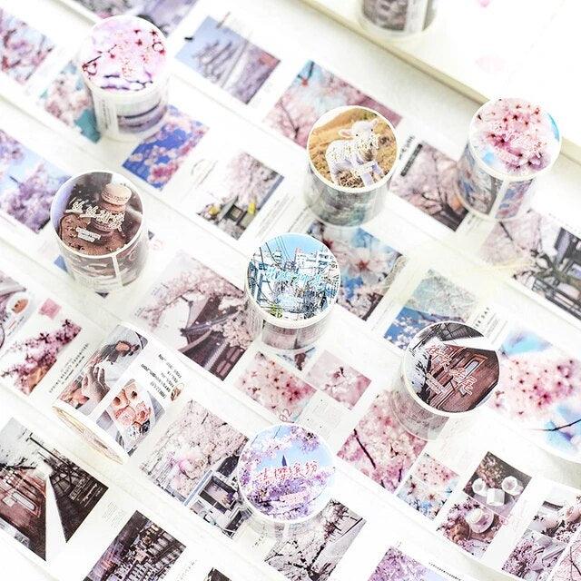 Spring Sakura Washi Tapes - Journal Carnival