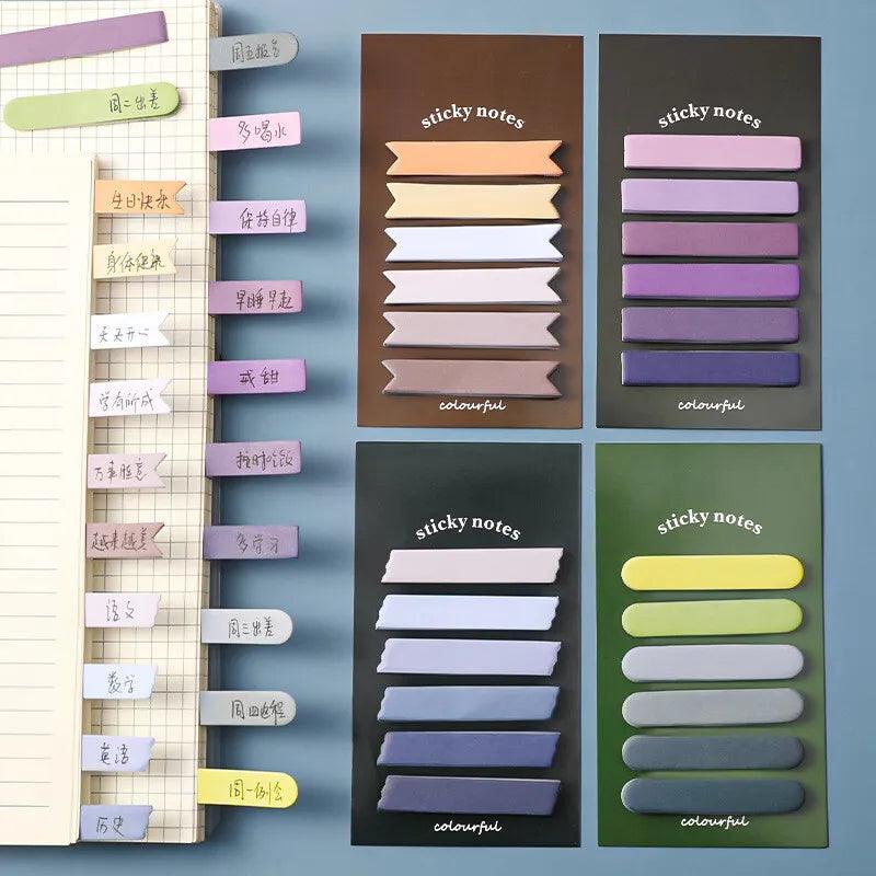 Gradient Colour Sticky Notes - Journal Carnival