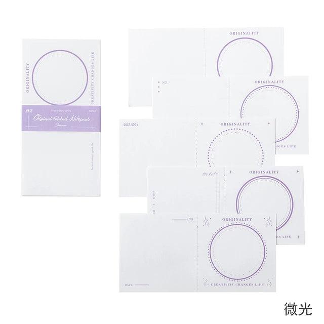 Frame Story Series Memo Pads - Journal Carnival