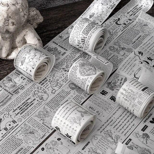 White vintage washi Tapes