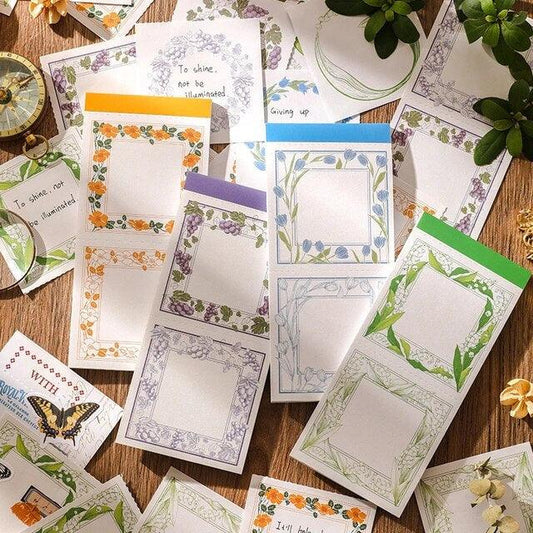 Flower Language Series Memo Pad