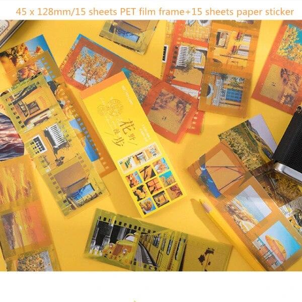 Daylight Film Series Golden Sticker Book - Journal Carnival