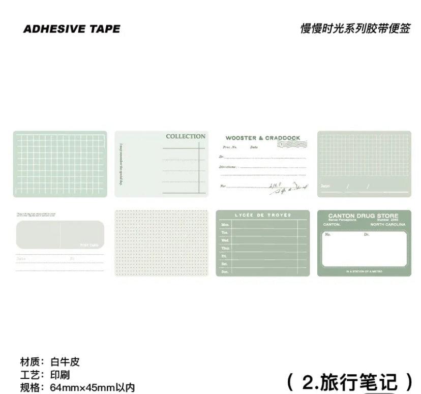 Grid Note Time Series Classic Pet Tapes - Journal Carnival