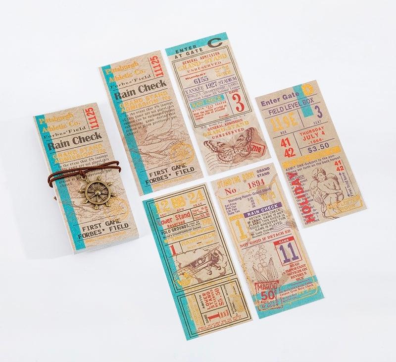 Retro Journal Bill Book - Journal Carnival