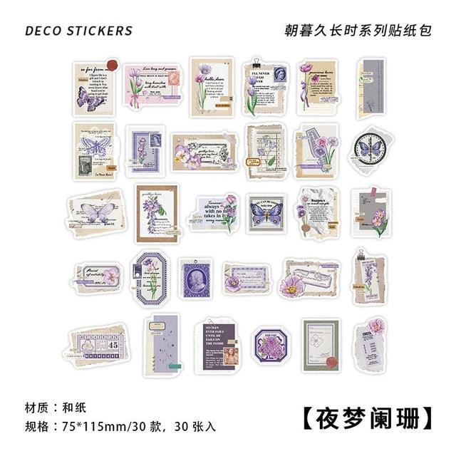 Washi Paper Stickers - Journal Carnival