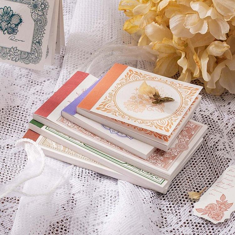 Garden wall series lace Memo Pad - Journal Carnival