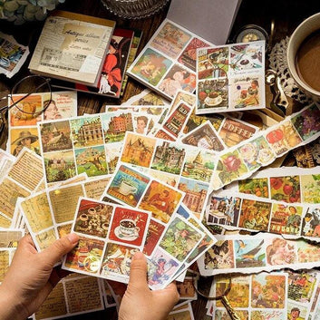 The antique photo album series sticker book