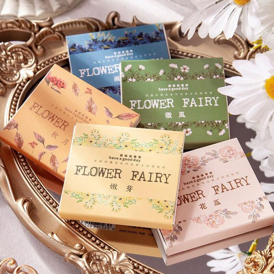 Garden Fairy Label Series Stickers