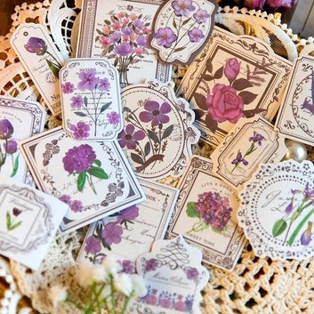 Flower Border Washi Stickers