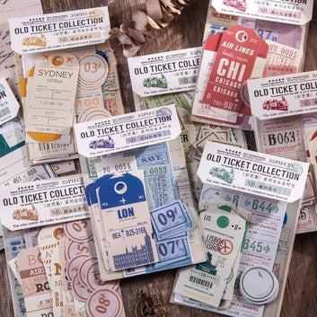 Old Ticket Collection Series Retro Pack