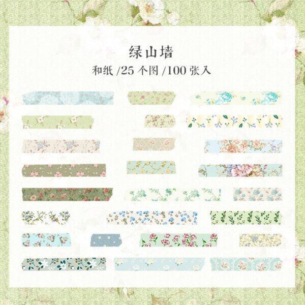 Aesthetic Washi Paper Stickers - Journal Carnival