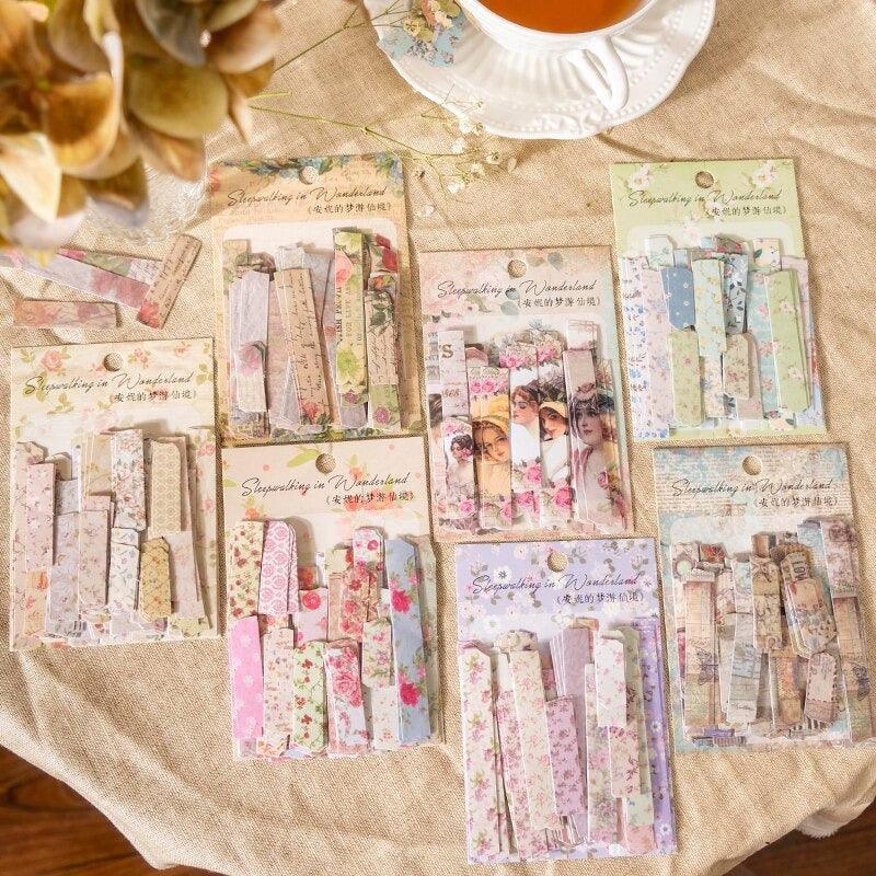 Aesthetic Washi Paper Stickers - Journal Carnival